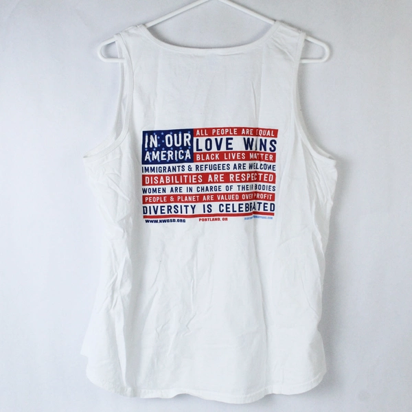 Port & Company XXL Women's Tank Top - Families Belong Together - Pre-Owned