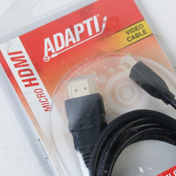 Adapti 5ft HDMI Video Cable HDMI-D to HDMI-A - Brand New, High Definition