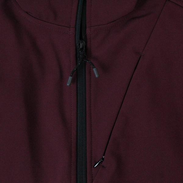 Iceberg Outerwear Men's 1XL Burgundy Full Zip Vest Jacket with Stand Up Collar