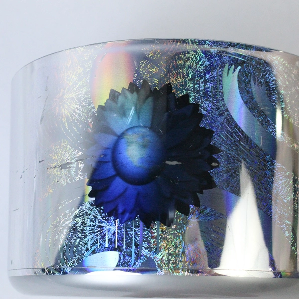 Vintage Tupperware Holographic Storage Container 2709A-4 No Lid Pre-Owned