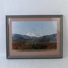 Mt. McKinley Denali Park Alaska September 1997 Photograph Framed Matted Art 