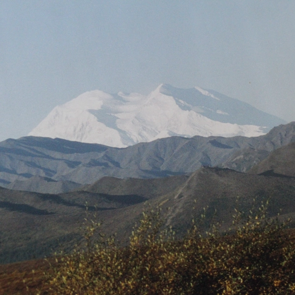 Mt. McKinley Denali Park Alaska September 1997 Photograph Framed Matted Art 