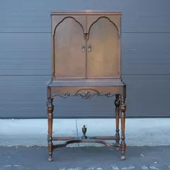 Majestic 7 Electric Radio Receiver Cabinet Model 70 Grisby Grunow Co Not Working