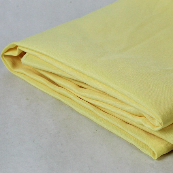 Lot of 2 Art Weddings 92" Yellow Round Tablecloths for Dining & Events