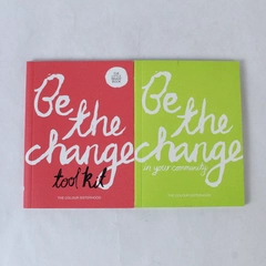 Lot of 2 Be The Change Tool Kit Books by The Colour Sisterhood - Good