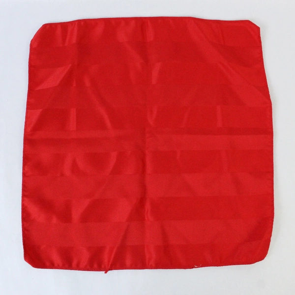 Lot of 5 Red Cloth Napkins 16" Square Stripe Pattern Kitchen Dining Linens