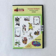 Gourmet Delight 1 Embroidery Designs CD 2007 - 20 Classic Patterns