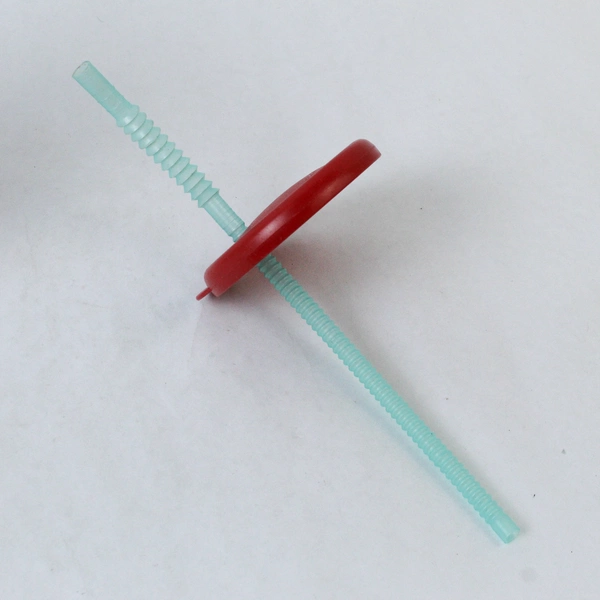 Vintage Tupperware Glass with Red Lid & Straw - Retro Kitchen Collectible