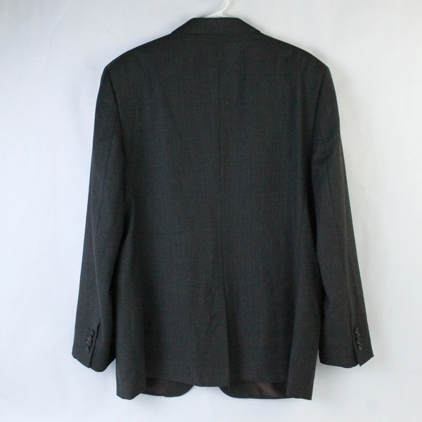 Banana Republic Gray Blazer Men's Size 44R with Shoulder Pads - Good Condition