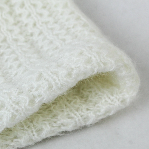 Ben Berger Women's Knit Hat White Cozy Acrylic Made in Japan Good Condition