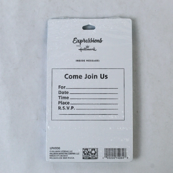 Hallmark Fireworks Party Invitations - New Sealed, 8 Cards Set