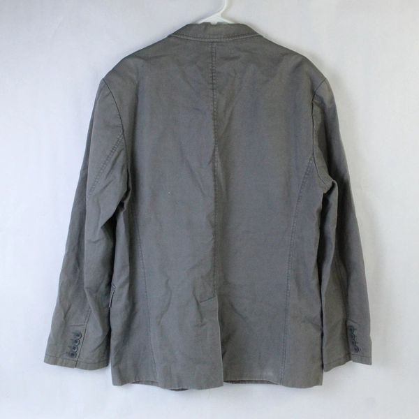 Kenneth Cole NY Jacket Light Weight Men's Size 44 Gray 2 Button Closure