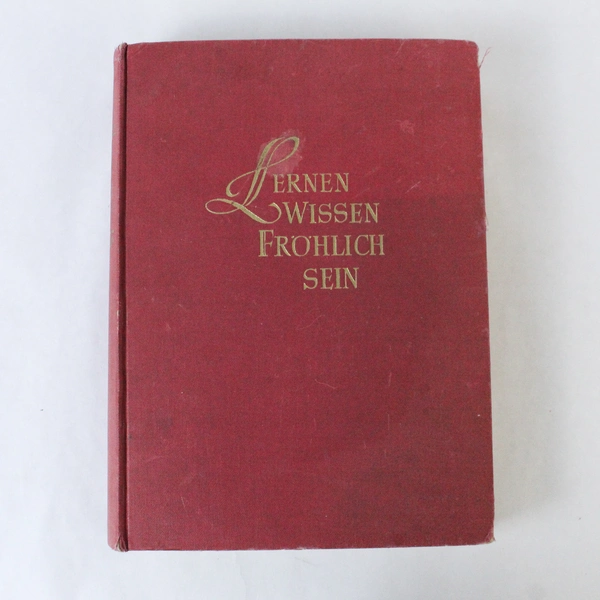 Lernen Wissen Fröhlich Sein Vintage Book by Inge Zopf & Josef ZanBauer Rare