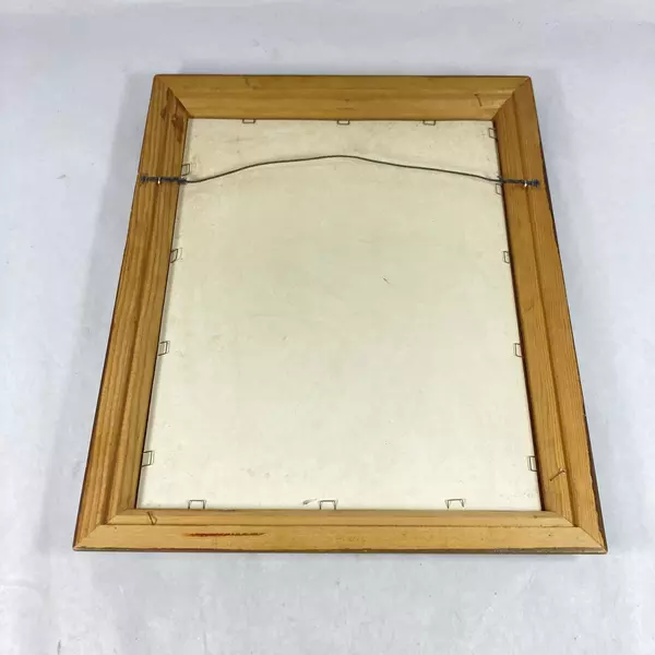 Framed Norman Rockwell Print Croquet Copyright 1931