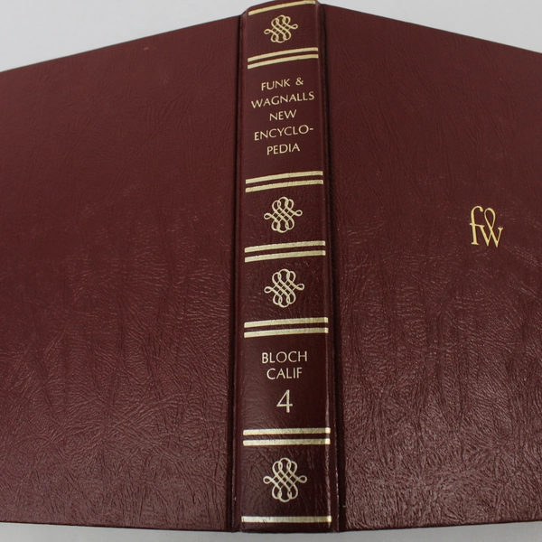 Vintage Funk & Wagnalls New Encyclopedia 1973 HC Volume 4 Bloch Calif