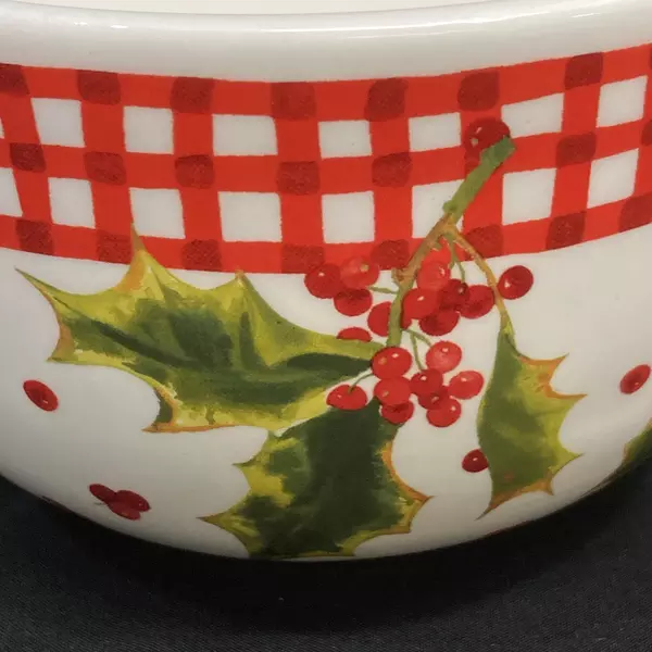 Hallmark Mitford Holly Breakfast Mug By Jan Karan