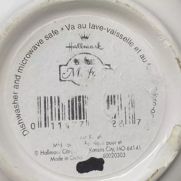 Hallmark Mitford Holly Breakfast Mug By Jan Karan