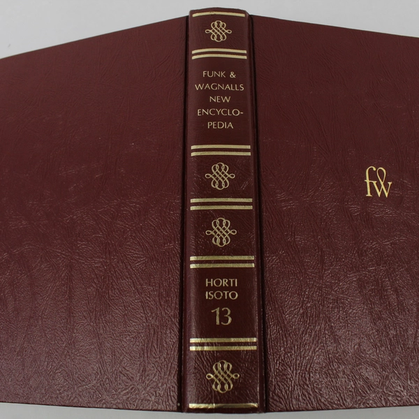 Vintage Funk & Wagnalls Encyclopedia Vol 13 Horti-Isoto HC Book 1973