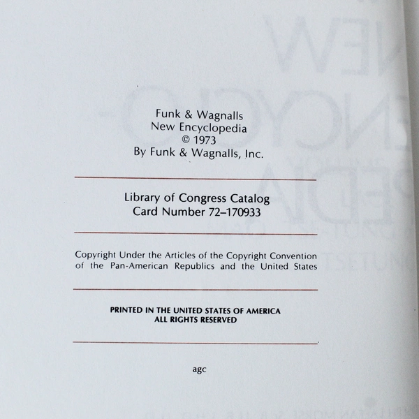 Vintage Funk & Wagnalls New Encyclopedia 1973 HC Vol 15 Lace-Maots Replacement