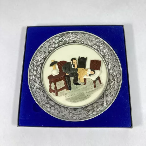 1980 Sebastian Miniatures Collector Plate The Doctor 2103