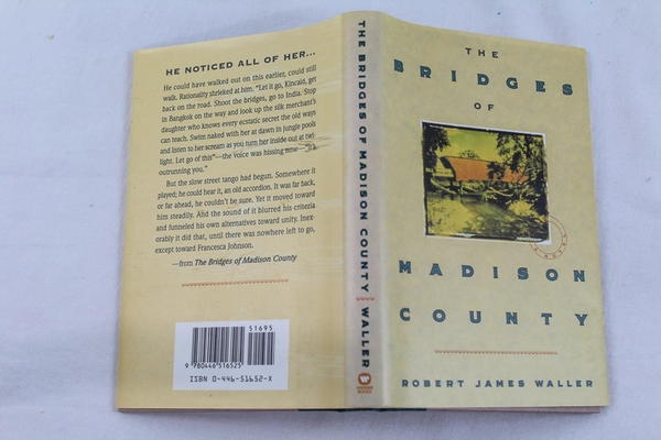 The Bridges of Madison County by Robert James Waller HC Novel 1992 DJ