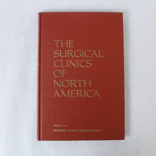 Vintage Surgical Clinics of North America August 1976 Response to Infection