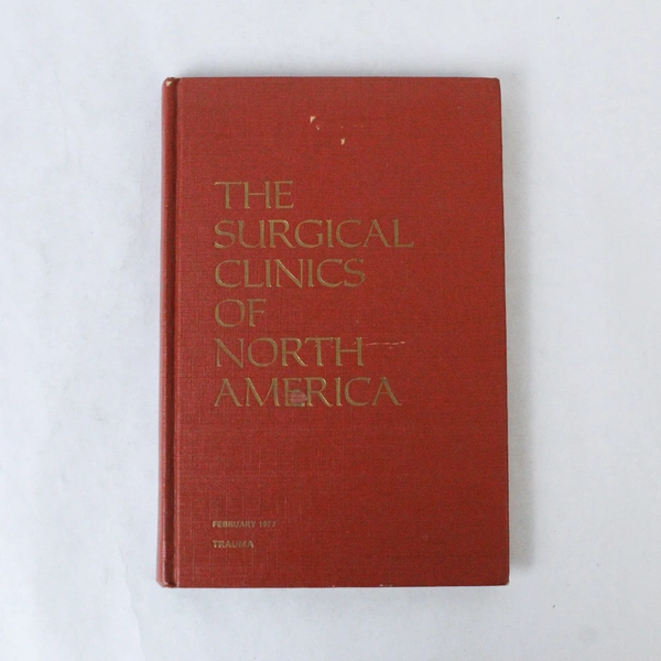 Vintage Surgical Clinics of North America Feb 1977 Vol 57 No 1 Book