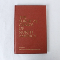 Vintage Surgical Clinics of North America Aug 1977 Vol 57 No 5 Book