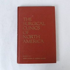 Vintage Surgical Clinics of North America Dec 1977 Vol 57 No 6 Book