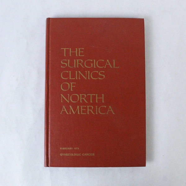 Vintage The Surgical Clinics of North America Feb 1978 Vol 58 No 1 Book