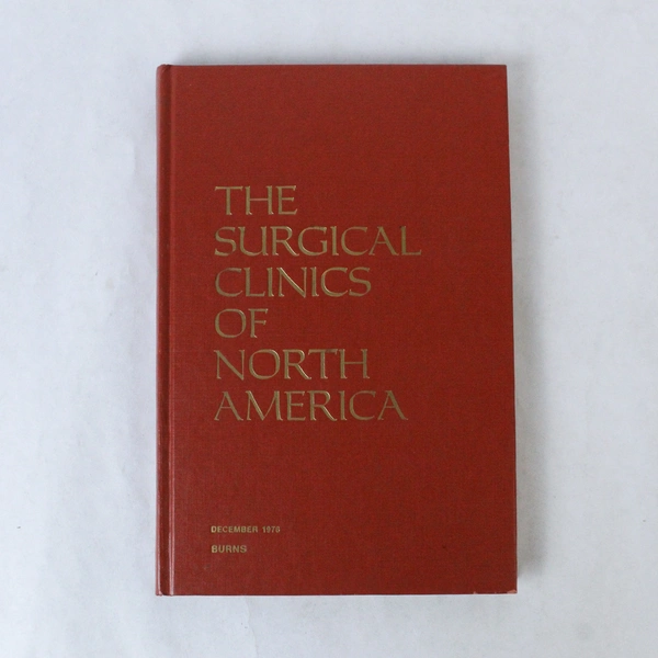 Vintage Surgical Clinics of North America Dec 1978 Vol 58 No 6 Book