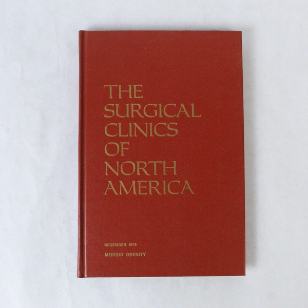 Vintage Surgical Clinics of North America Dec 1979 Vol 59 No 6 Book