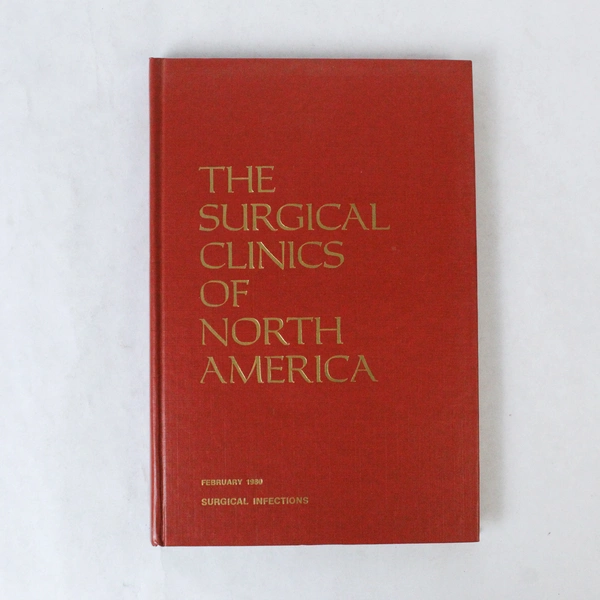 Vintage Surgical Clinics of North America Feb 1980 Vol 60 No 1 Book