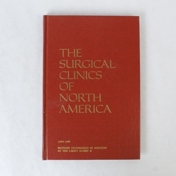 Surgical Clinics of North America June 1980 Vol 60 No 3 Modern Techniques