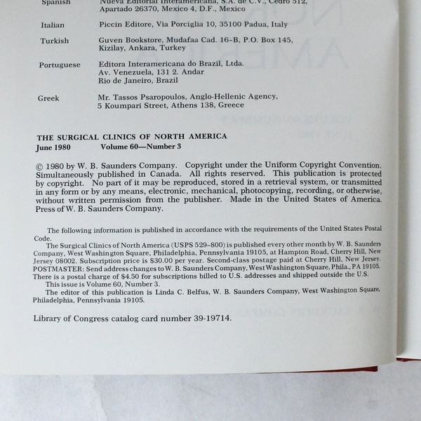 Surgical Clinics of North America June 1980 Vol 60 No 3 Modern Techniques