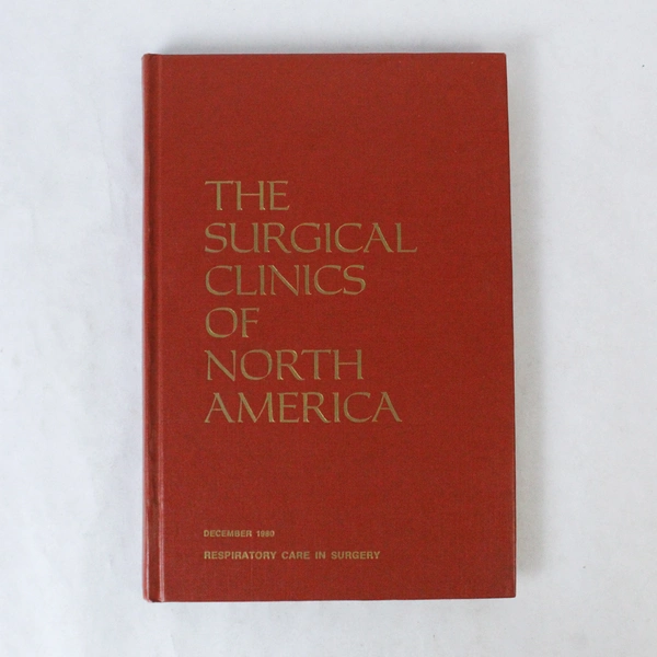 Vintage Surgical Clinics of North America Dec 1980 Vol 60 No 6 Book