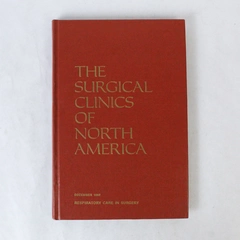 Vintage Surgical Clinics of North America Dec 1980 Vol 60 No 6 Book