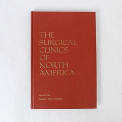 Vintage Surgical Clinics of North America Aug 1981 Vol 61 No 4 Book