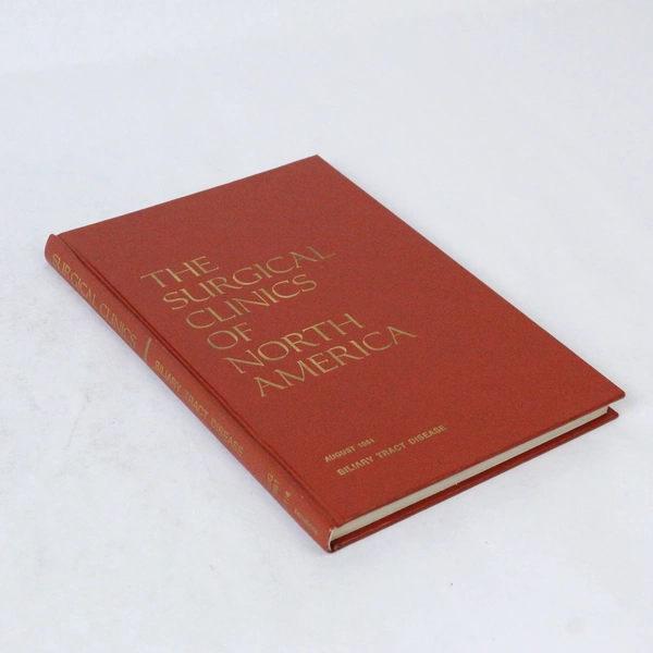 Vintage Surgical Clinics of North America Aug 1981 Vol 61 No 4 Book