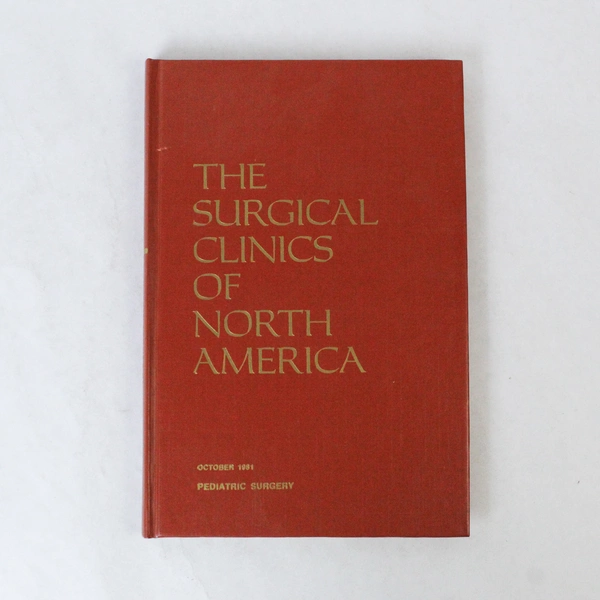 Surgical Clinics of North America Oct 1981 Vol 61 No 5 Pediatric Surgery