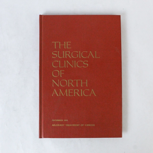Vintage Surgical Clinics of North America Dec 1981 Vol 61 No 6 Book