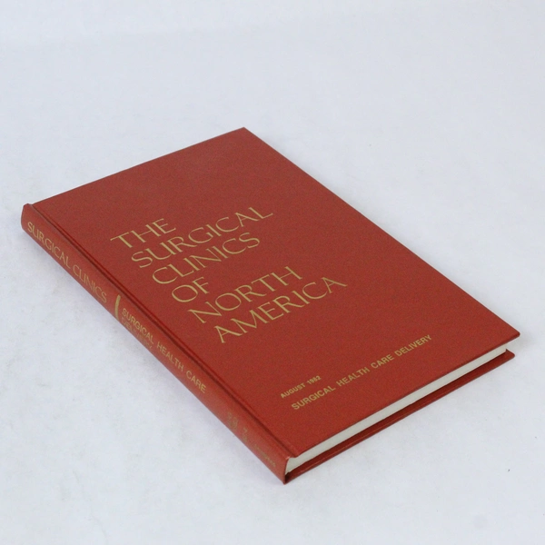Vintage Surgical Clinics of North America August 1982 Volume 62 No. 4 Book