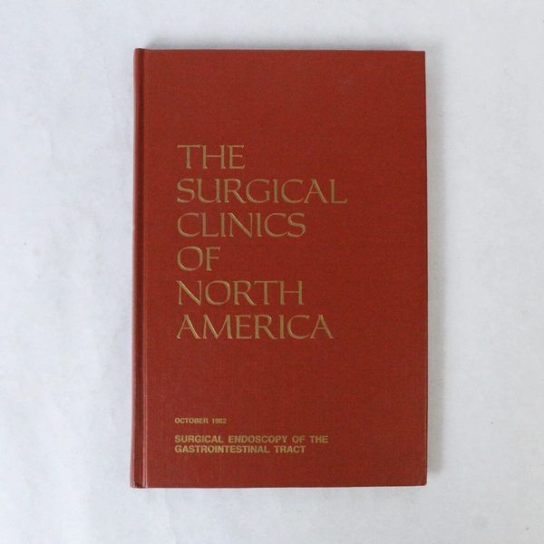 Vintage Surgical Clinics of North America Oct 1982 Vol 62 No 5 Book