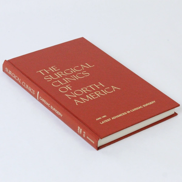 Vintage The Surgical Clinics of North America June 1985 Cardiac Surgery Book