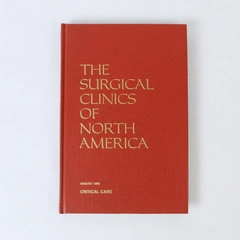 Vintage The Surgical Clinics of North America August 1985 Volume 65 Number 4