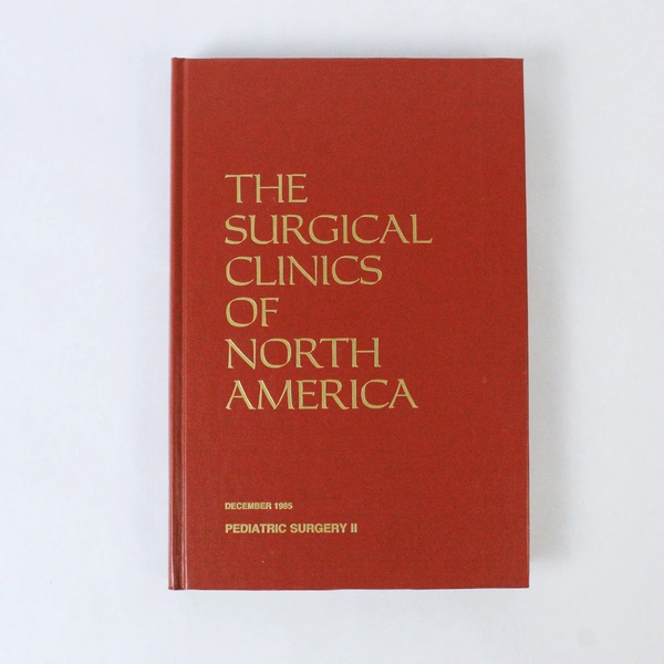 Vintage Surgical Clinics of North America December 1985 Volume 65 No. 6 Book