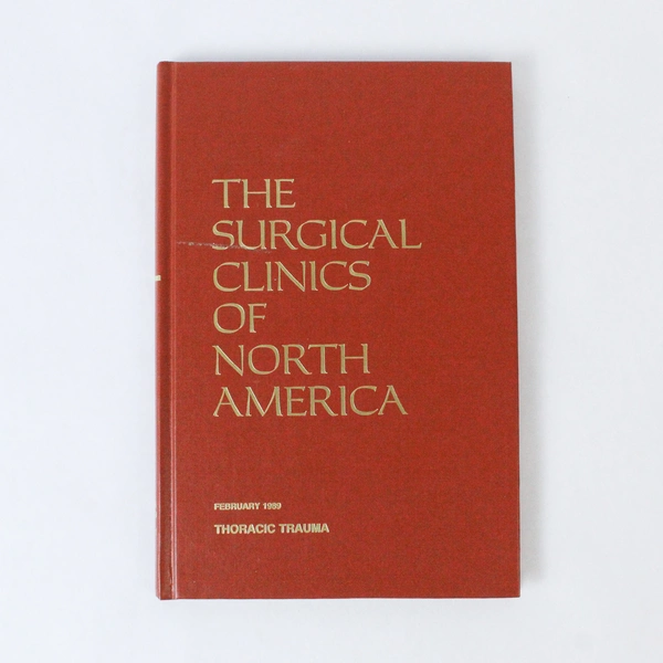 Vintage The Surgical Clinics of North America February 1989 Volume 69 Number 1
