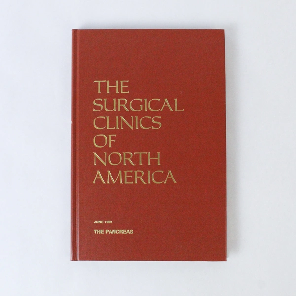 Vintage Surgical Clinics of North America June 1989 Vol 69 No 3 Book