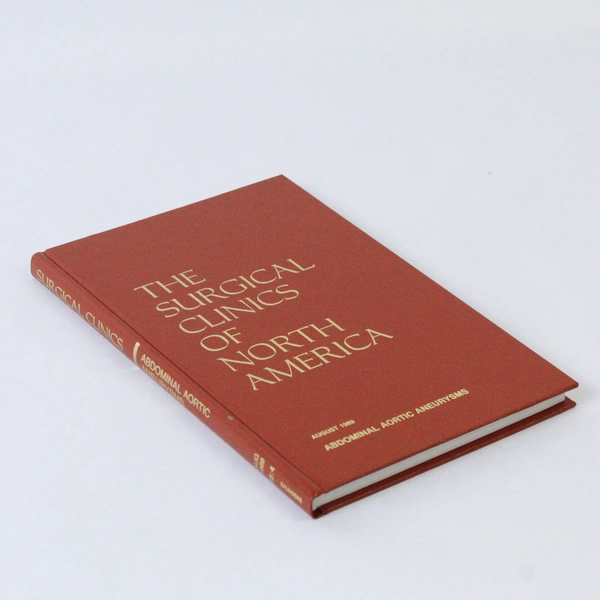 Vintage Surgical Clinics of North America Aug 1989 Vol 69 No 4 Book