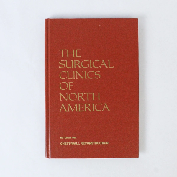 Vintage The Surgical Clinics of North America October 1989 Volume 69 Number 5